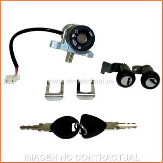 Clausor Kit contacto, sillín y guantera Honda @ 12