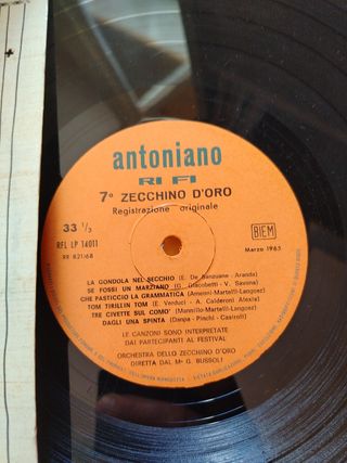vinile 7 zecchino d'oro