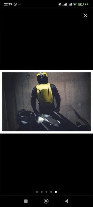 MOCHILA DE MOTO ANTIDEFORMABLE