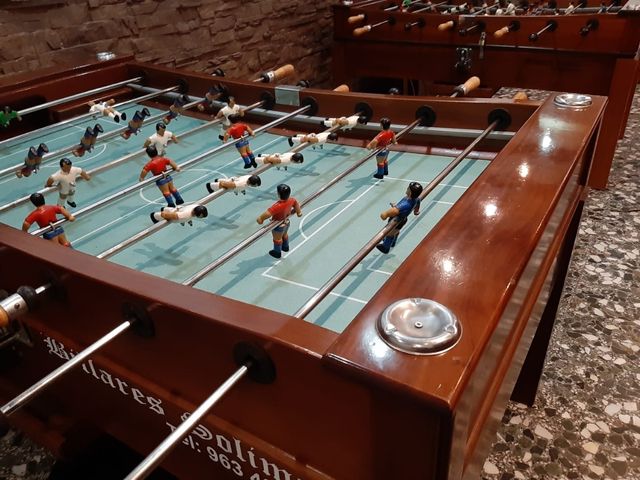 Futbolin para tu bar, leer bien