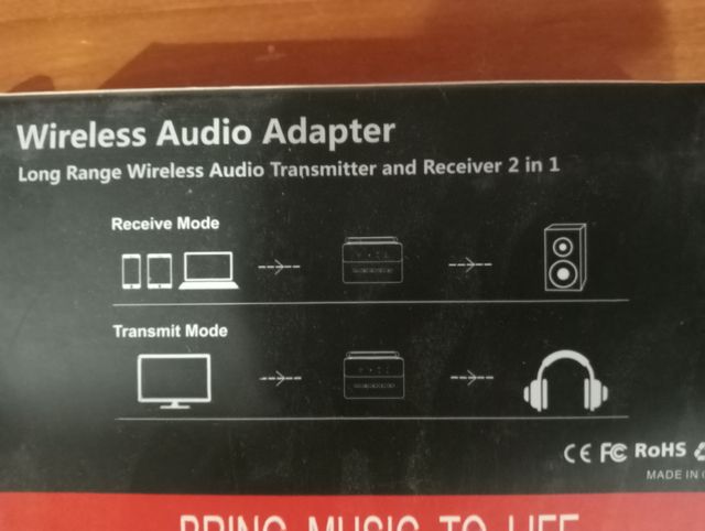 Adaptador wireless Bluetooth