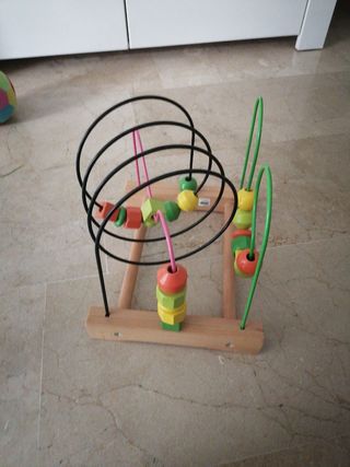 Juego laberinto estimulación bebes