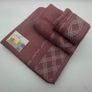Juego de toallas algodón 