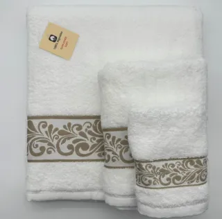 Juego de toallas 100% algodón de Portugal