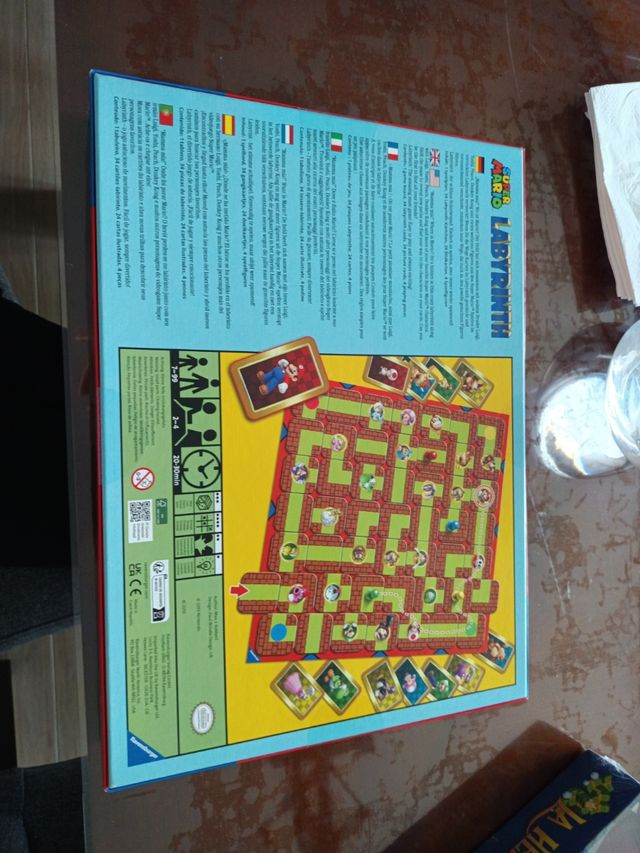 Labyrinth Super Mario, juego de mesa