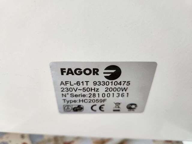 Calefactor/convector Fagor