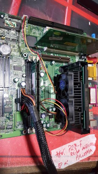 Placa base aopen mx6b EZ slot 1