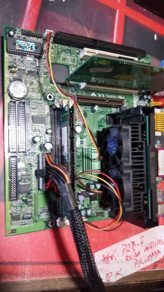 Placa base aopen mx6b EZ slot 1