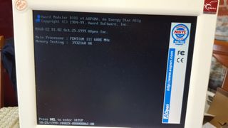 Placa base aopen mx6b EZ slot 1