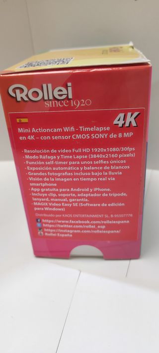 CAMARA Rollei Actioncam Add Eye + CARCASA