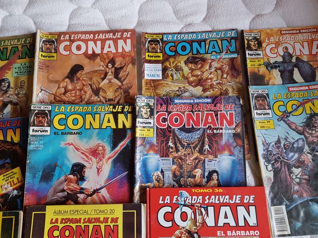 Comics Espada Salvaje de Conan el Barbaro