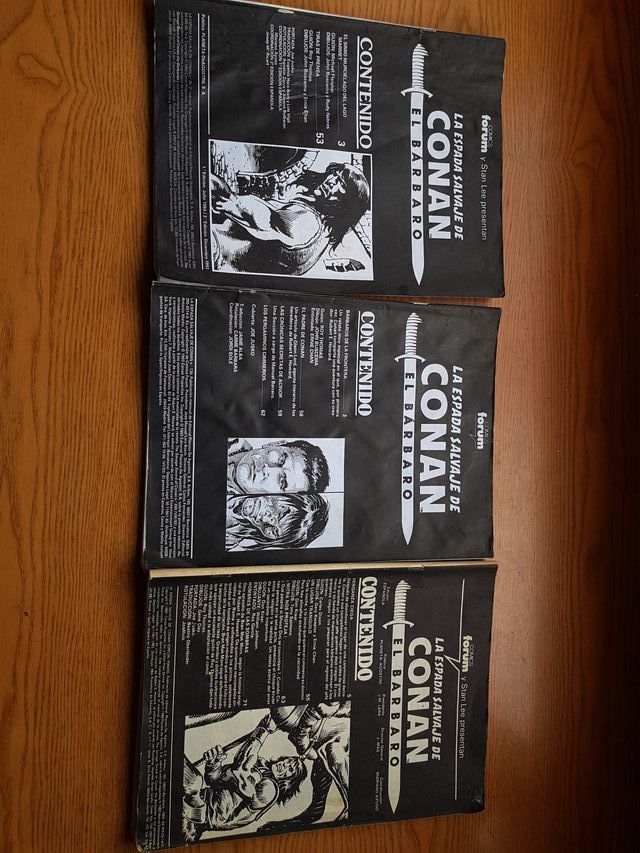Comics Espada Salvaje de Conan el Barbaro