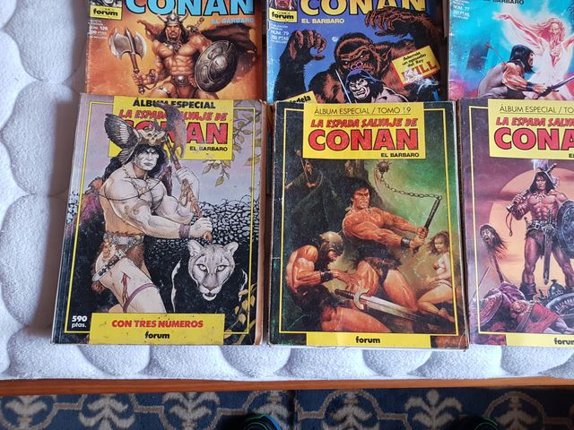 Comics Espada Salvaje de Conan el Barbaro