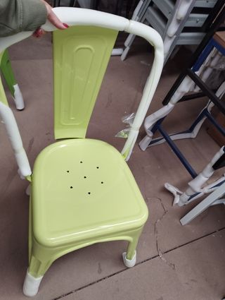 Sillas industriales de metal GRANDES CANTIDADES