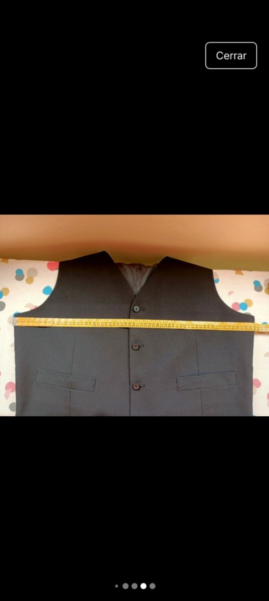 Traje de chaqueta negro hombre