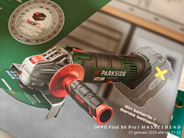 Smerigliatrice angolare nuova