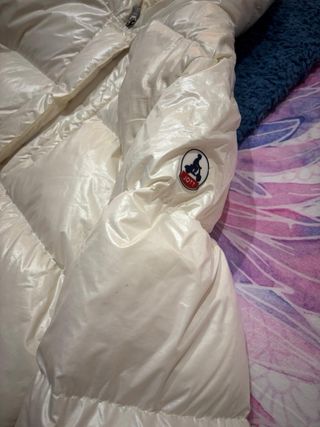 Chaqueta Jott blanca tres cuartos 