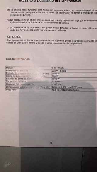 Microondas HJM