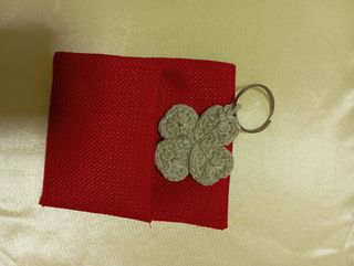 Set 3 portachiavi uncinetto