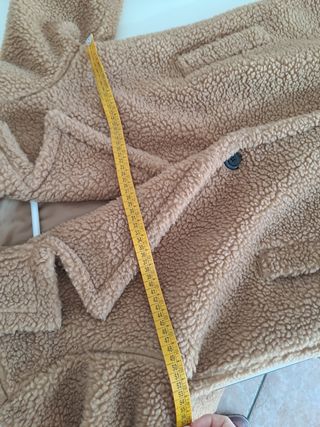 Cappotto Teddy color cammello L