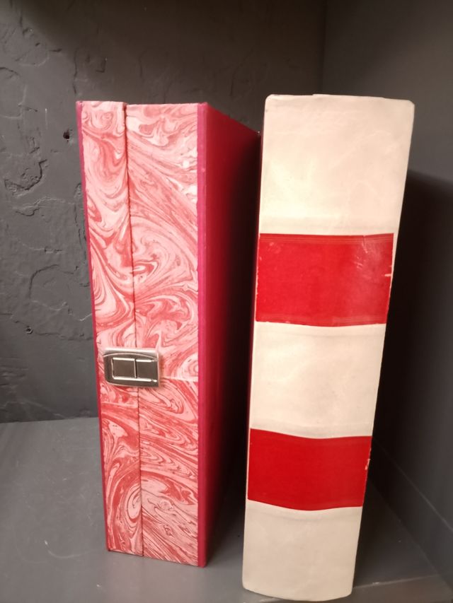 Caja archivador libro