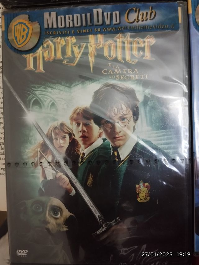 DVD Harry Potter nuovi