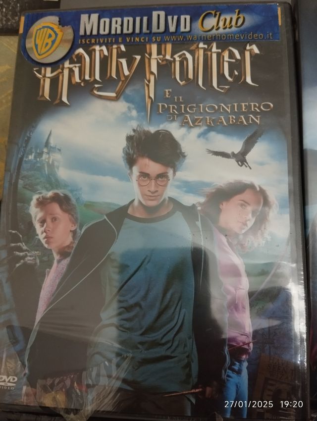 DVD Harry Potter nuovi