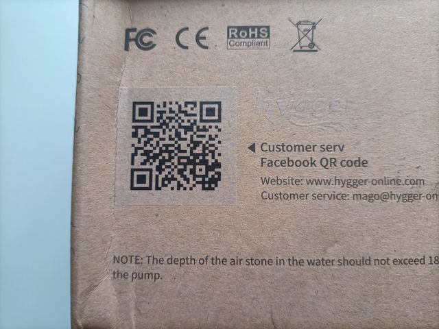 Bomba aire silenciosa