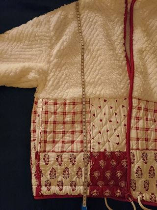 Bata corta borreguito nueva