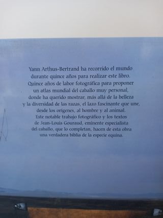 Libro fotográfico Caballos de Yann Arthus-Bertrand