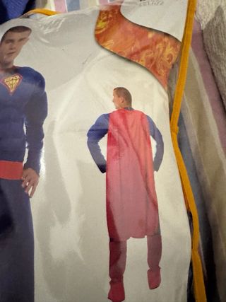 Disfraz hombre superman Talla 
