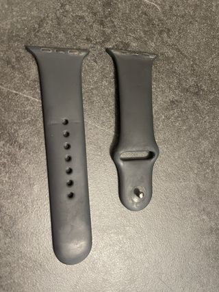 Apple watch serie 6 space gray aluminium case 44m
