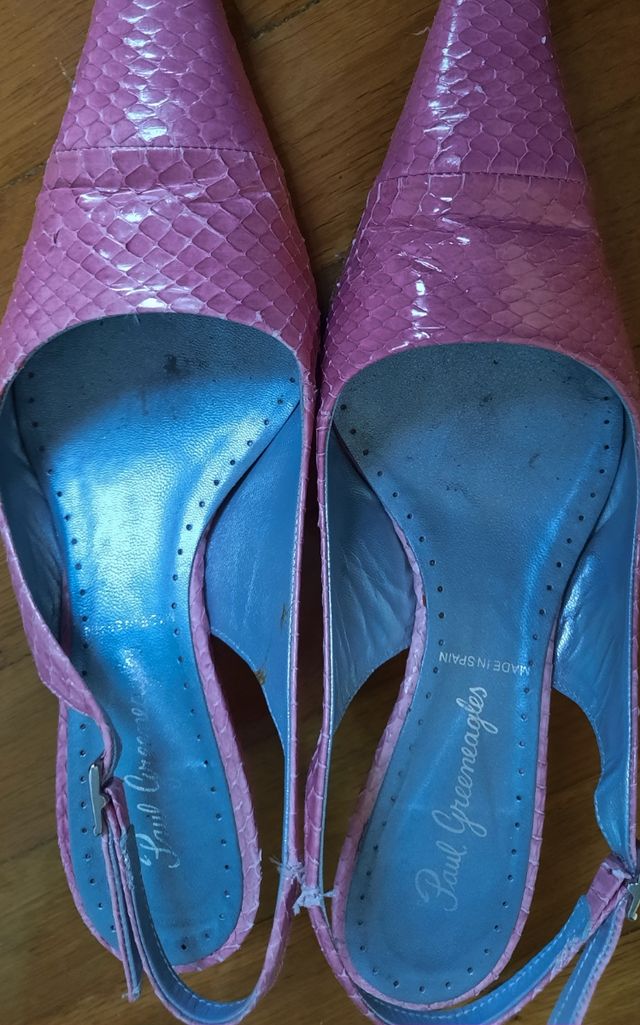 Salon abierto punta. Labrado t 38