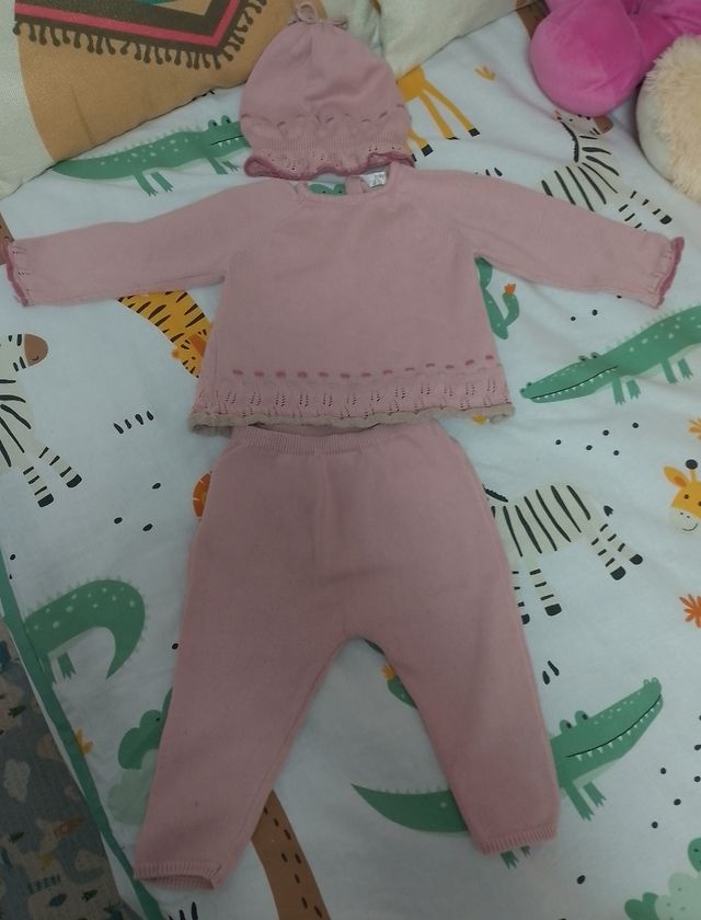 Conjunto 3 piezas mayoral niña 6-9 meses