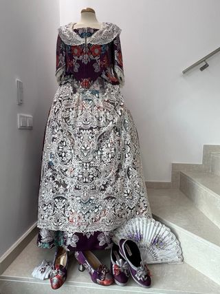 Traje de fallera completo 
