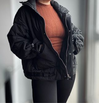 Cazadora acolchada water repellent de Zara