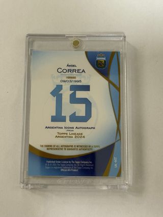 Angel Correa Topps Lineage Auto /99