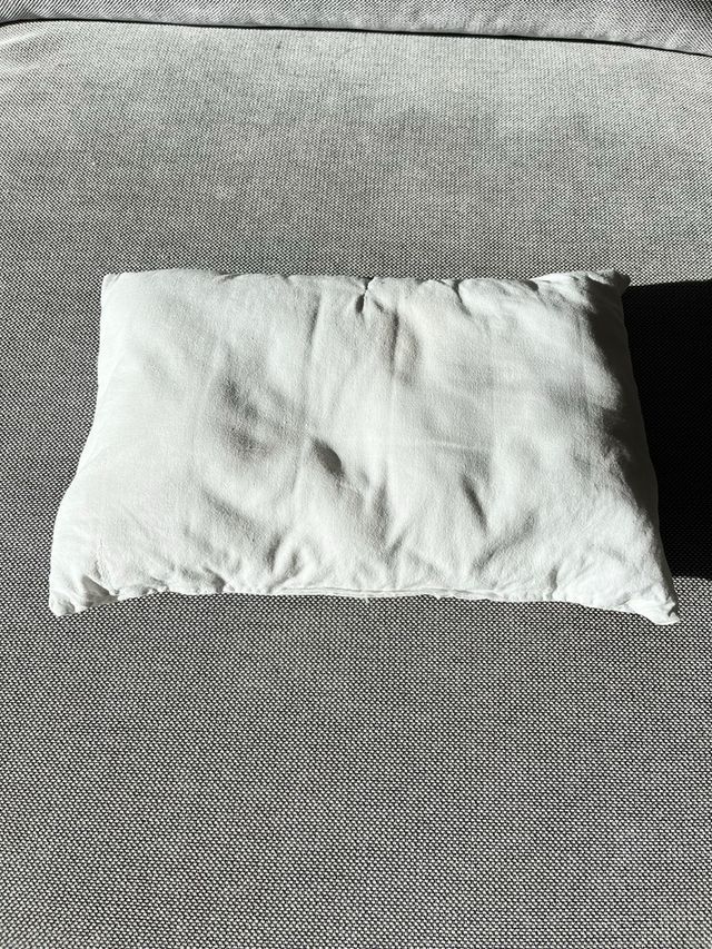 Colchão de berço 75x50 com capa e almofada