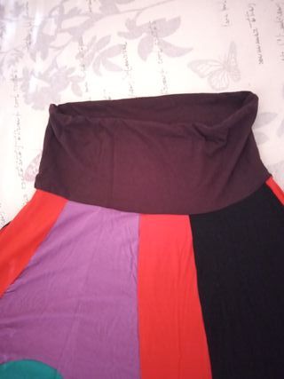 Falda larga algodón 100%