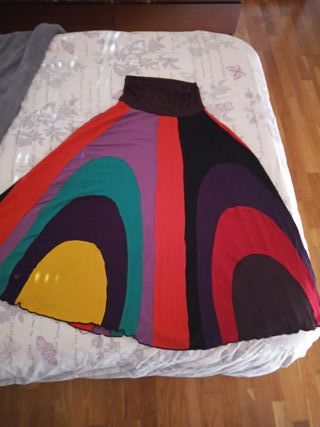 Falda larga algodón 100%