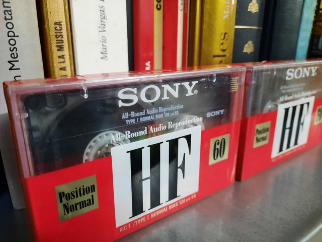 Cintas Precintadas Sony 60min.