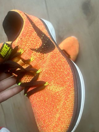 Zapatillas nike running naranjas