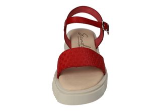 Sandalias rojas para mujer hechas en España