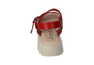 Sandalias rojas para mujer hechas en España