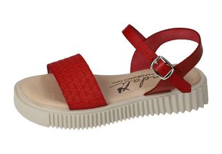 Sandalias rojas para mujer hechas en España