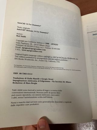 AutoCAD 14 for dummies di Bud Smith