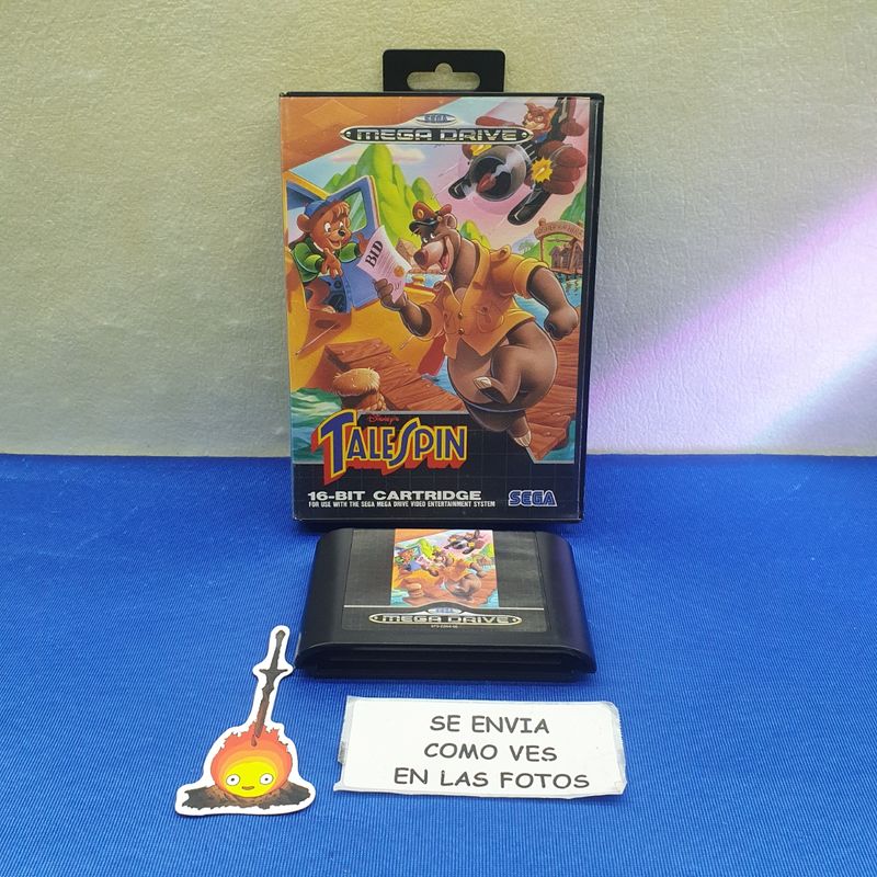 Imagen de JUEGO MEGA DRIVE TALE SPIN SIN MANUAL
