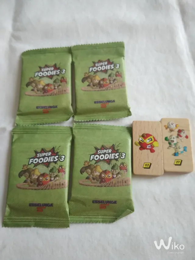 Set 3 Super Foodies 2 sigillati