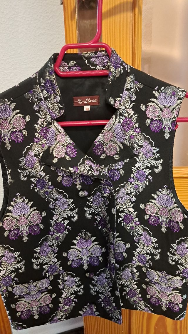 Chaleco fallero talla 48