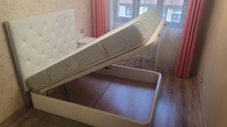 Conjunto canapé 150cm, colchón y cabecero